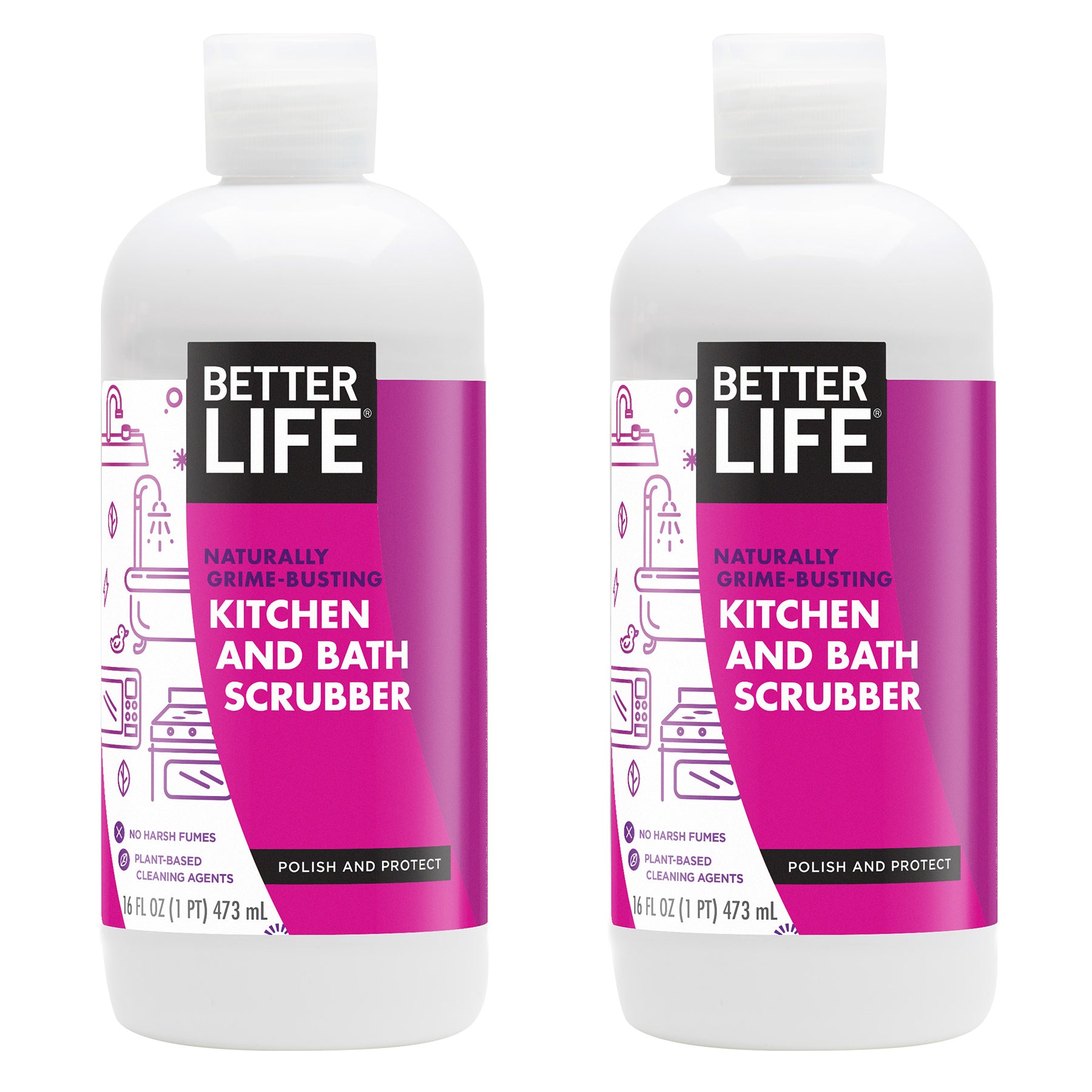 Natural Kitchen Sink & Bathtub Cleaner – Better Life